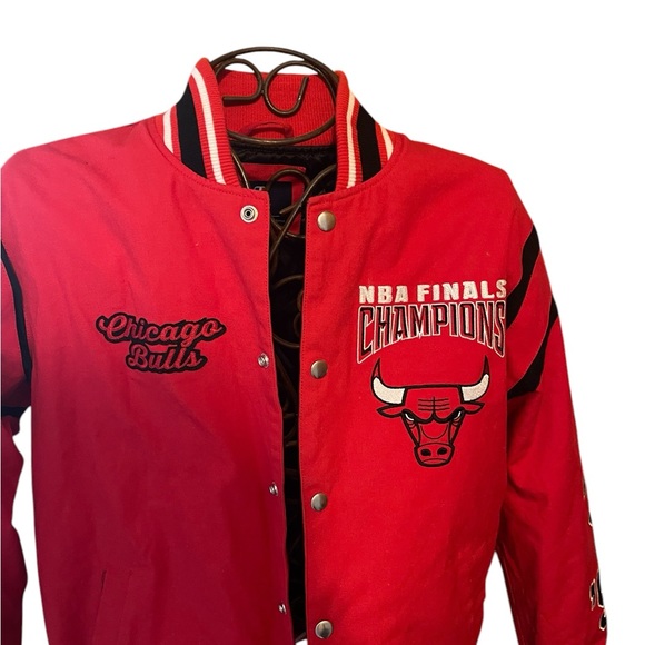 Red NBA Finals Champions Jacket - Picture 7 of 8